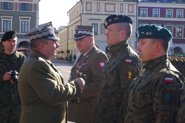 Święto 1. Warszawskiej Brygady Pancernej w Zamościu