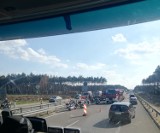 Śmiertelny wypadek na S3 pod Szczecinem. Zginął motocyklista