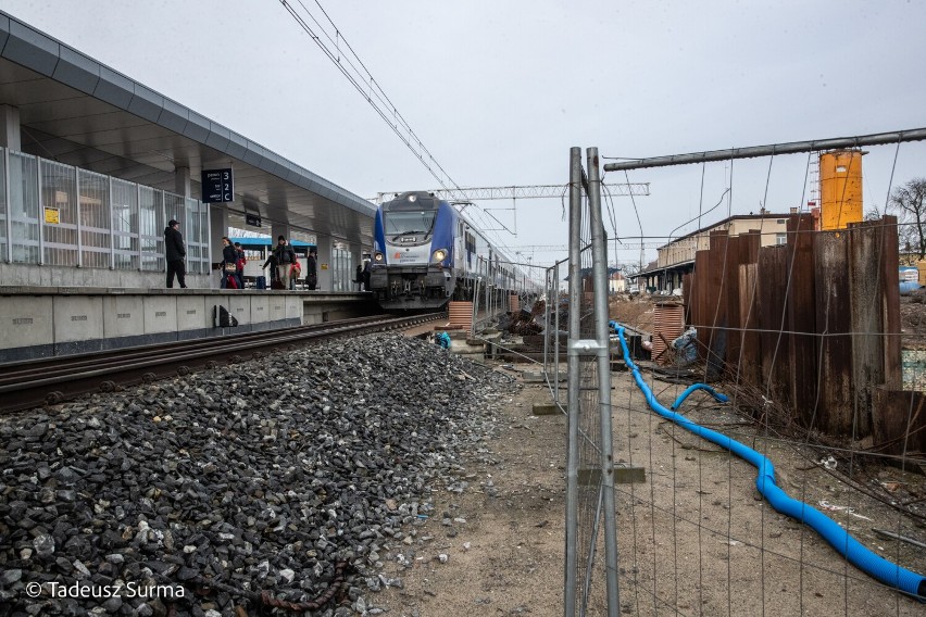 Postępy w modernizacji dworca kolejowego i wiaduktów w Stargardzie