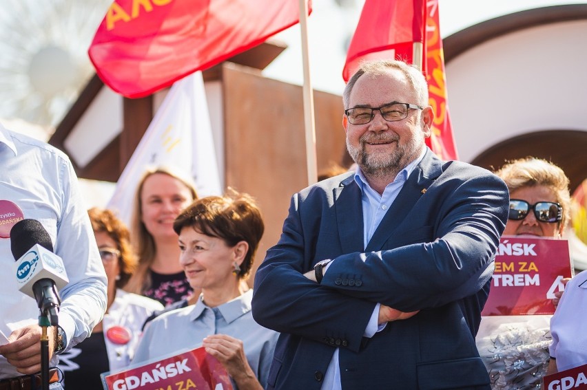 Piotr Adamowicz rozpoczął kampanię wyborczą.