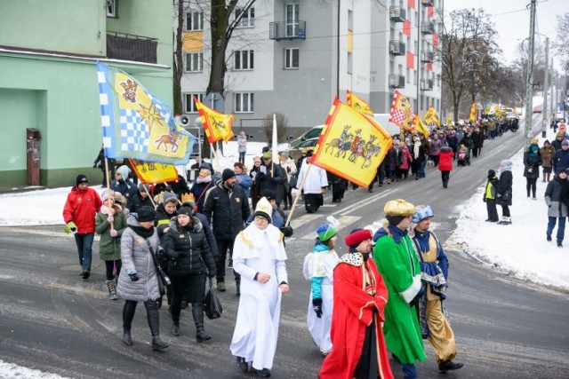 Orszak Trzech Króli 2019 w Będzinie