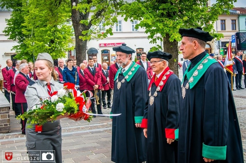 Tak w Olkuszu i Wolbromiu obchodzono Święto Konstytucji 3 Maja. Archiwalne zdjęcia