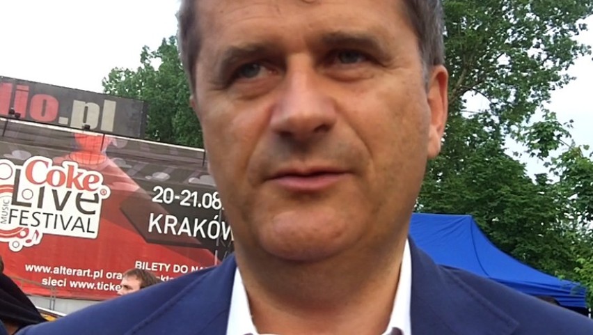 Janusz Palikot w Krakowie