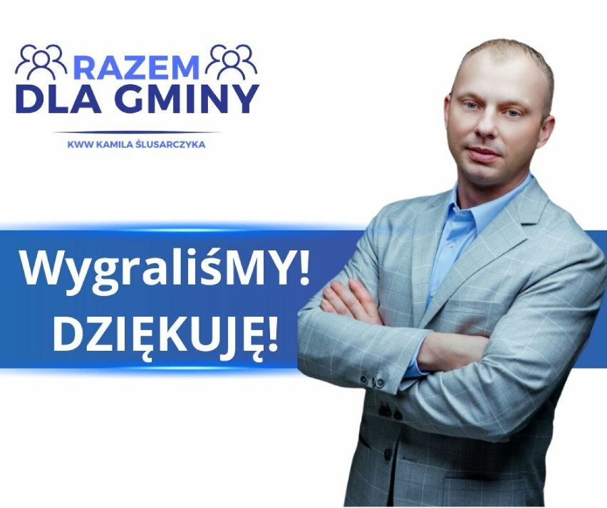 Kamil Ślusarczyk, wójt gminy Ręczno