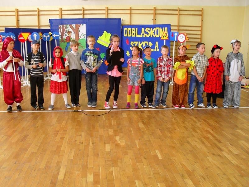 Odblaskowa szkoła w Laskowej podsumowała konkurs