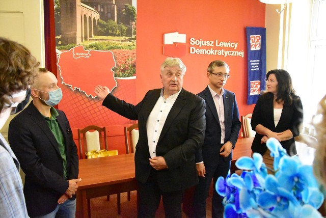 Biuro poselskie Beaty Maciejewskiej i Marka Rutki będzie funkcjonować w siedzibie SLD przy ul. Braterstwa Narodów