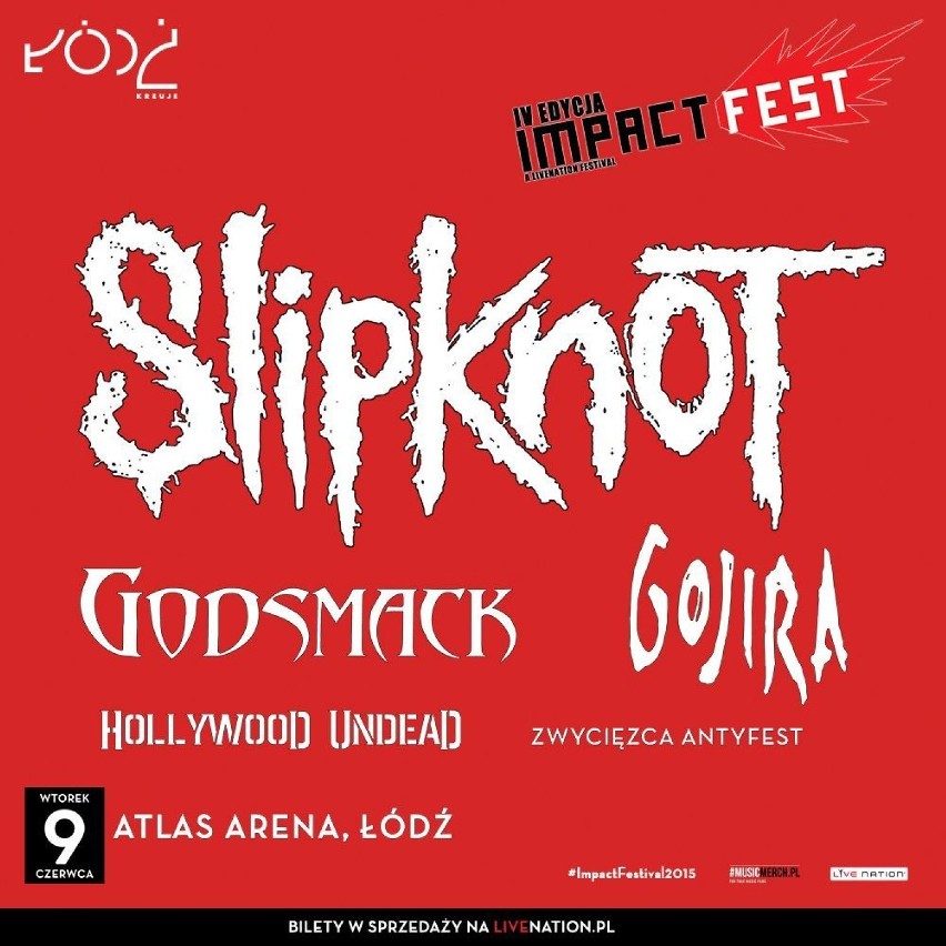 Gojira dołącza do gwiazd Impact Festival 2015. Impreza odbędzie się 9 czerwca w Łodzi