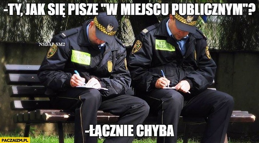 MEMY o Straży Miejskiej