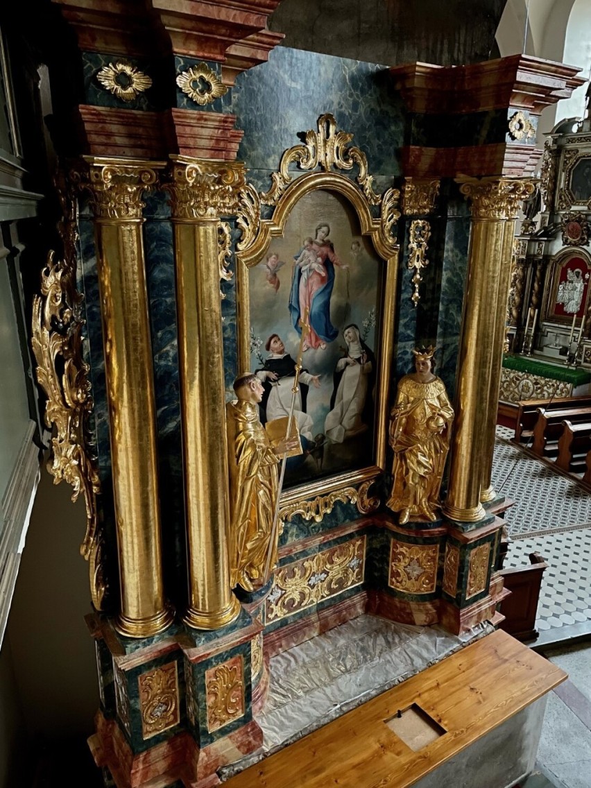 Tak wygląda odnowiony ołtarz w kościele sióstr urszulanek z...
