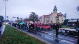 Strajk kobiet w Bydgoszczy. Blokada ronda Grunwaldzkiego [zdjęcia]