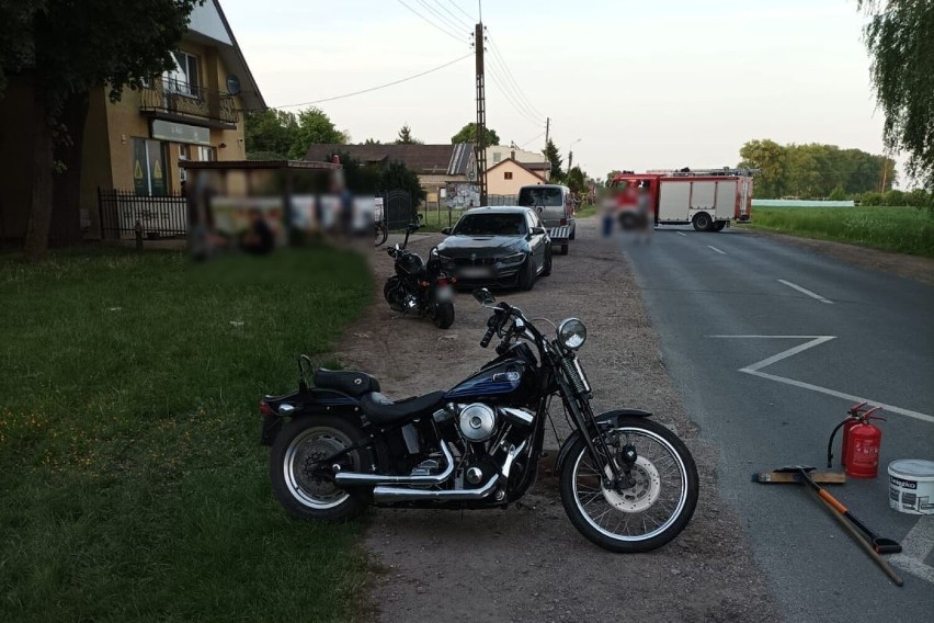 Śmiertelny wypadek w gminie Dobrzyń nad Wisłą. W Leniach Wielkich zginął motocyklista