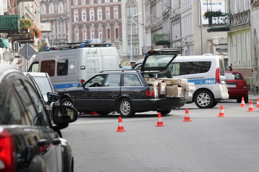 Wypadek na ulicy Nowy Świat w Legnicy [ZDJĘCIA]