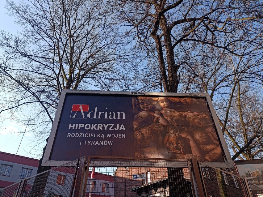 Kontrowersyjna reklama w Katowicach