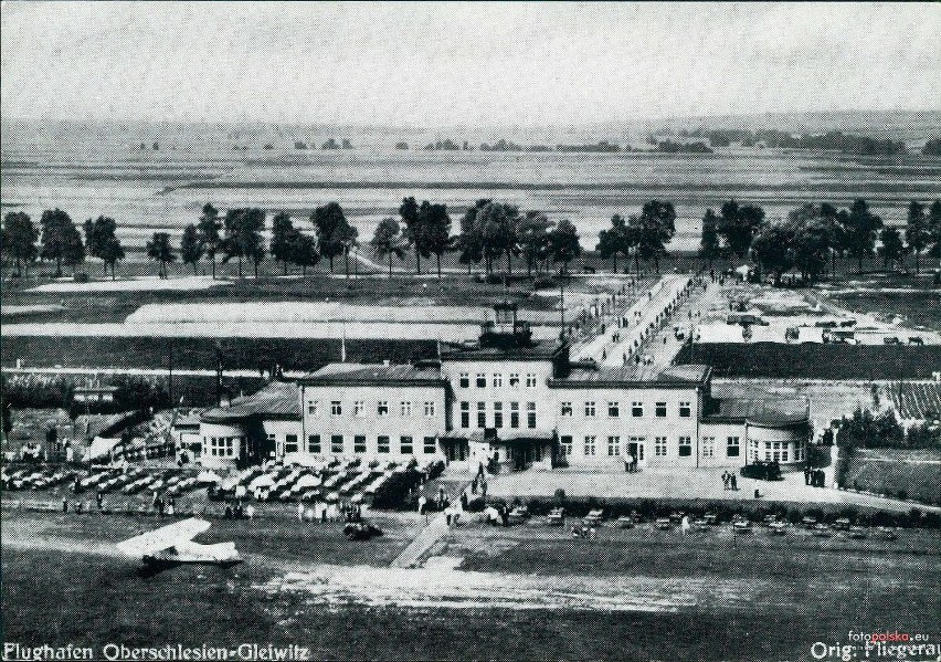 Lata 1926-1935, Lotnisko Gliwice.