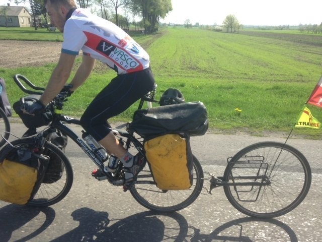 Rowerzyści Niniwa Team dziś rano opuścili Polskę i już przemierzają Białoruś [FOTO]