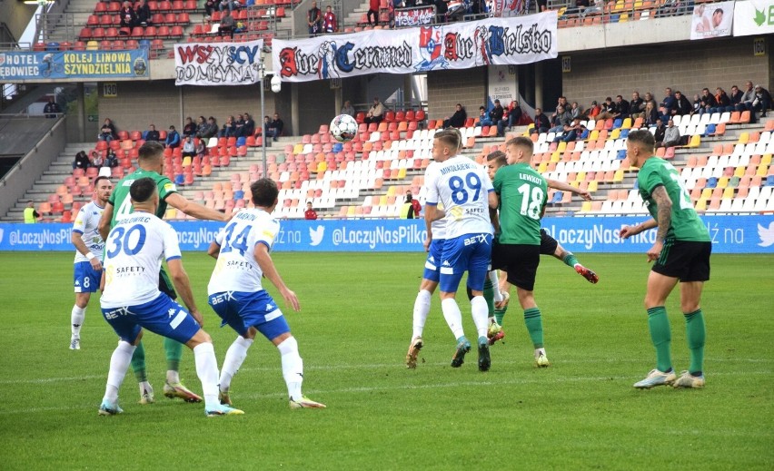 Podbeskidzie Bielsko-Biała wygrywa z Górnikiem Łęczna 1:0. Górale wymęczyli przełamanie