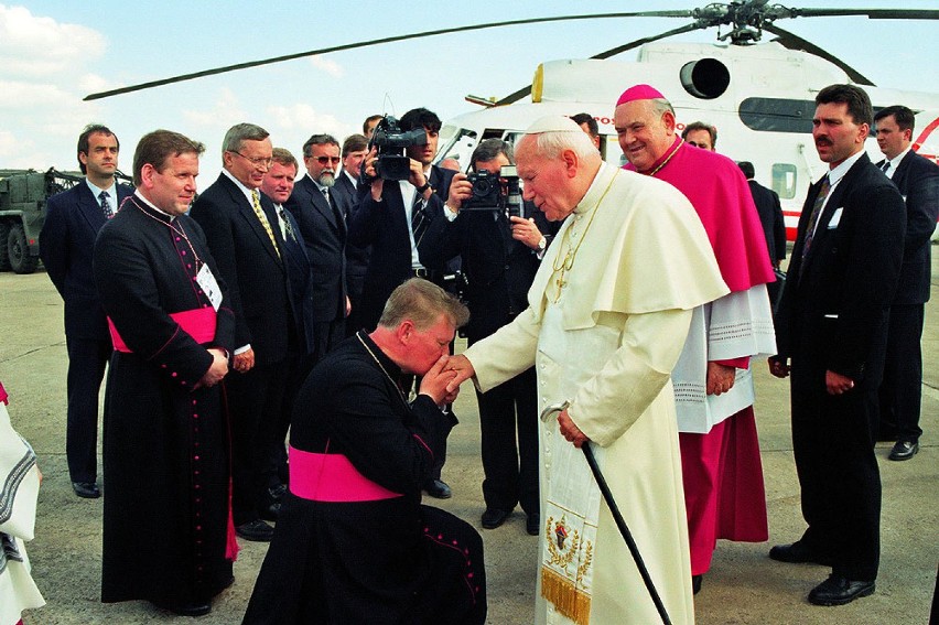 Papież Jan Paweł II w Legnicy