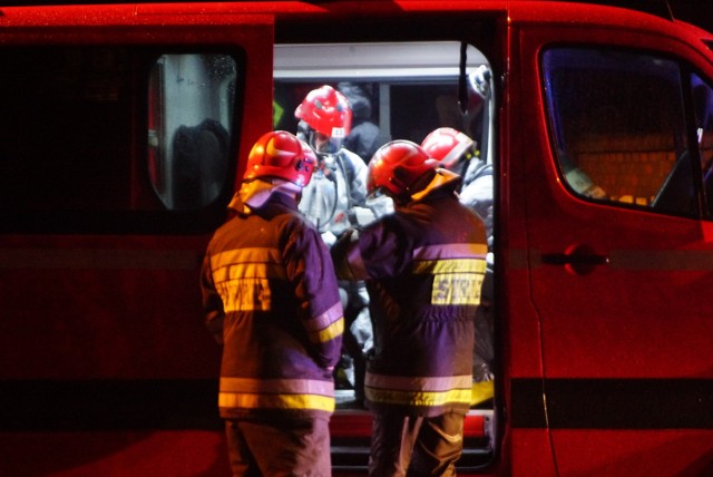 Straż pożarna interweniowała na ulicy Stawiszyńskiej w Kaliszu