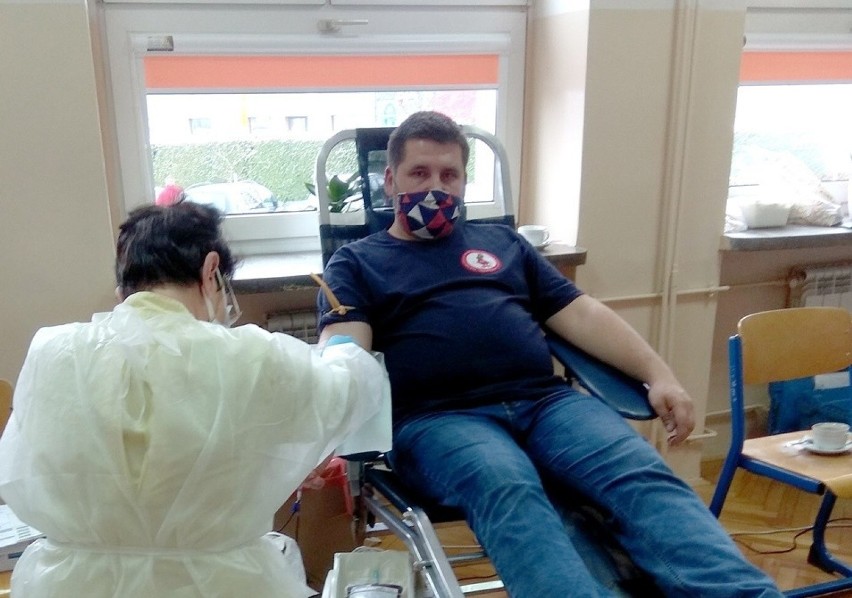 Podczas poniedziałkowej akcji krwiodawstwa w Staszowie udało...