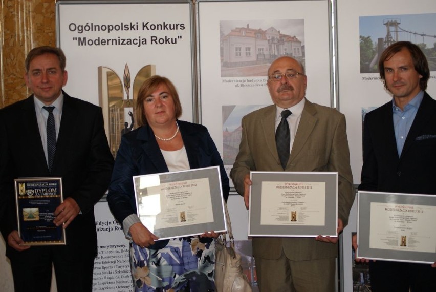Na zdjęciu od lewej: Bogdan Krawczyk - Pracownia Projektowo...