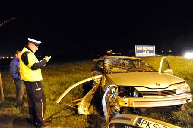 Wypadek na ul. Śmigielskiej w Kościanie