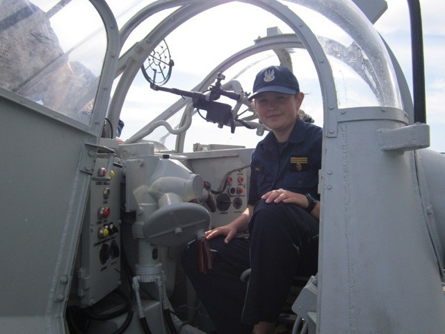 Studenci Wydziału Nawigacji i Uzbrojenia Okrętowego AMW po praktykach z torpedami, minami i trałami