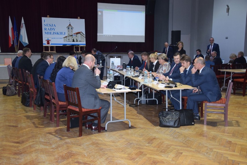 W środę odbyła się I sesja nowej rady miejskiej Kościana