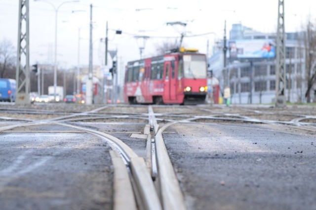 Weekend bez tramwajów na Bródnie.