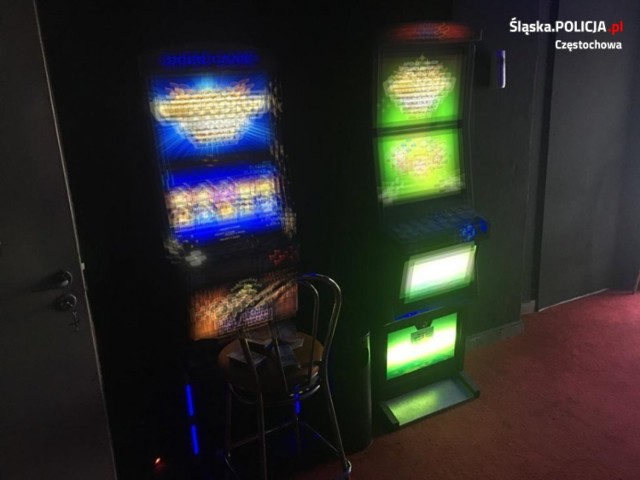 Nielegalne automaty do gier znaleziono w Kłomnicach