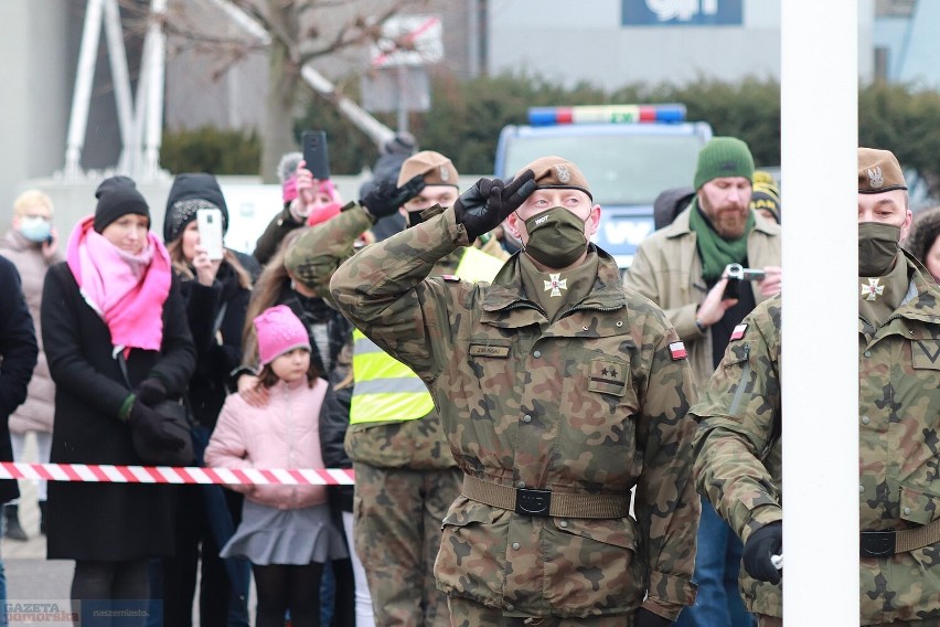 Przysięga żołnierzy 8. Kujawsko-Pomorskiej Brygady Obrony...