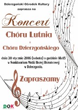 Zapowiadamy chóralny koncert w Dzierzgoniu