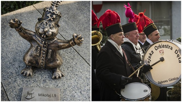 Barbórka 2022 w Dąbrowie Górniczej i odsłonięcie figurki Bobra Górnika

Zobacz kolejne zdjęcia/plansze. Przesuwaj zdjęcia w prawo naciśnij strzałkę lub przycisk NASTĘPNE