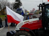 Rolniczy protest w Gostkowie Starym (ZDJĘCIA)