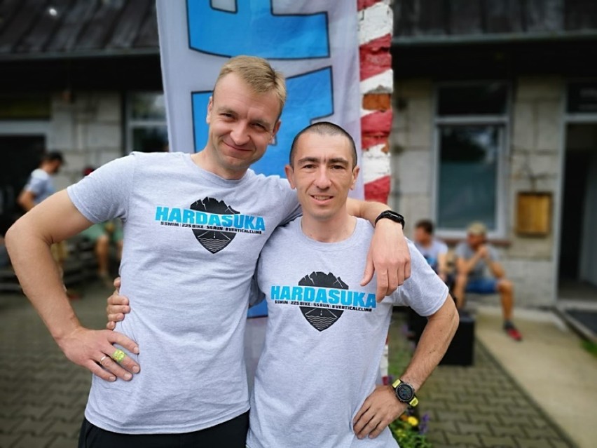 Triathlon HardaSuka, dwóch mieszkańców Kunic go ukończyło!