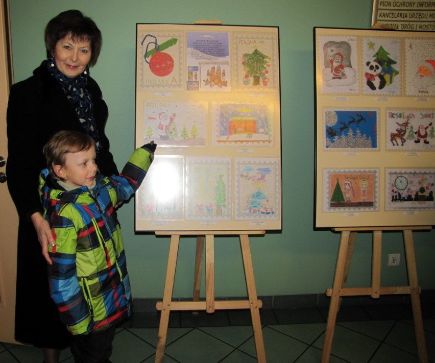 Ruda Śląska: Dzieci rysowały znaczki i kartki świąteczne