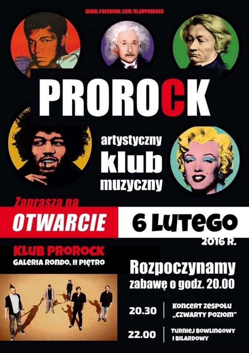 Nowy klub muzyczny Prorock otwiera się w Sieradzu. Inauguracja w sobotę 6 lutego