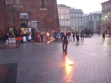 Kraków: pod ratuszem manifestowali w obronie Tybetu [VIDEO]