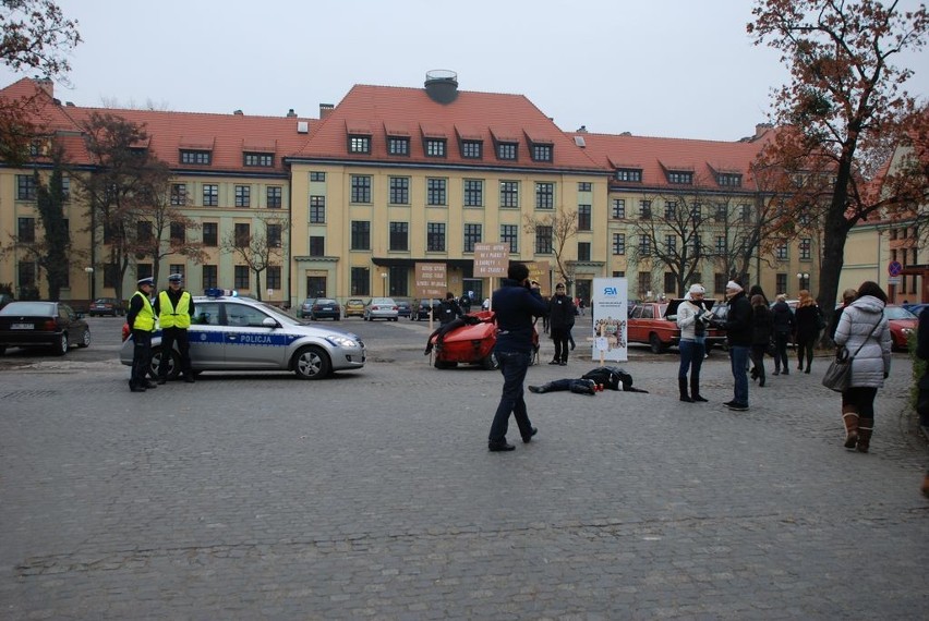 Tym razem była to tylko inscenizacja. Akcję pod hasłem „Nie...