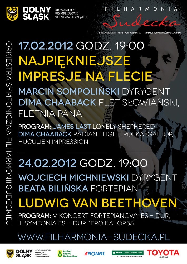 Filharmonia Sudecka organizuje 24 lutego o g. 19 kolejny...