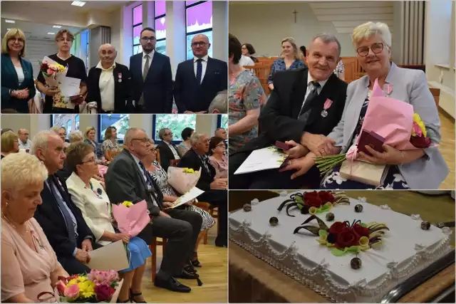 Tak było w środę na uroczystości jubileuszy małżeńskich w Urzędzie Stanu Cywilnego we Włocławku, 31 maja 2023 roku.