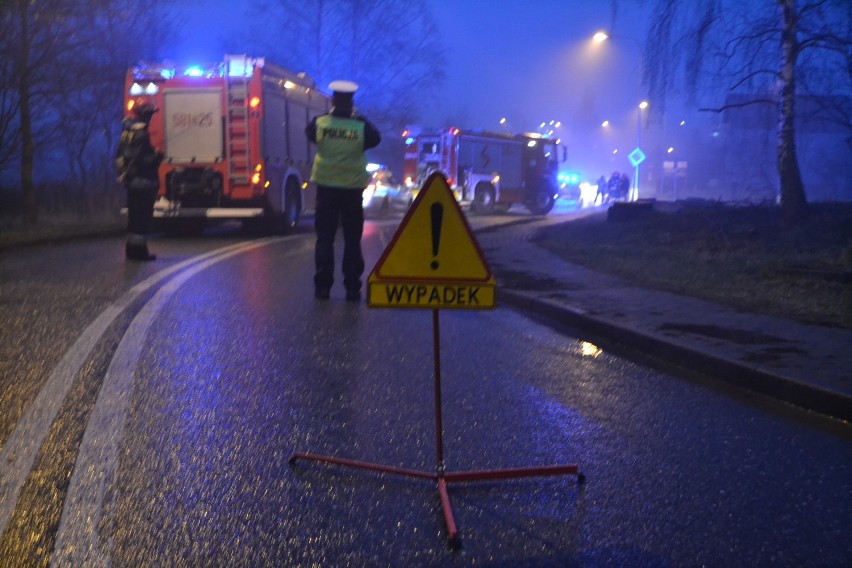 Dwa fordy zderzyły się na ulicy Rajskiej w Rybniku