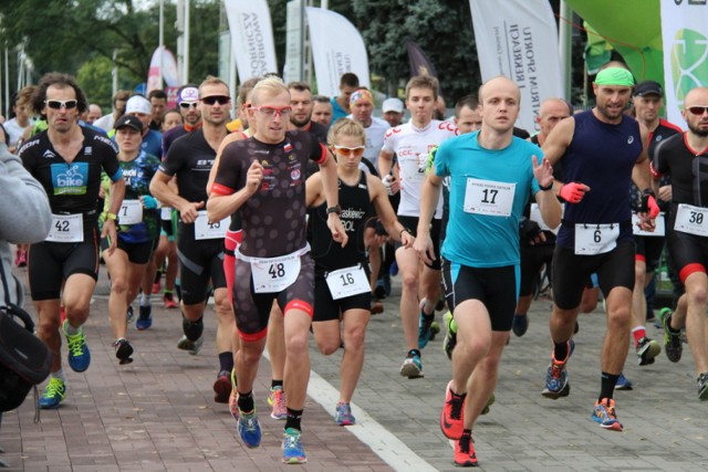 Offroad Pogoria Duathlon zgromadził na starcie 70 zawodników