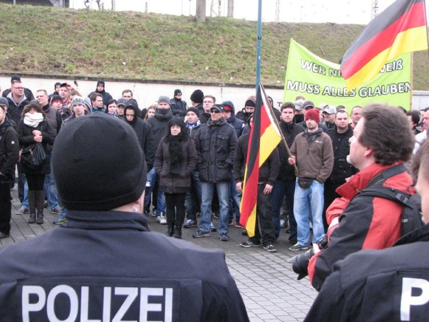 Demonstracja we Frankfurcie