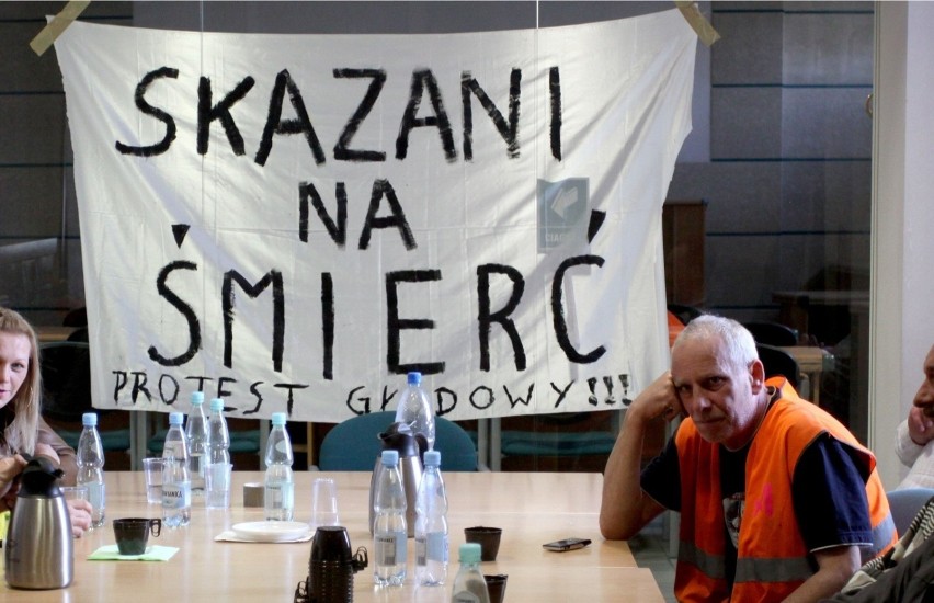 24.04.2012 Gdynia
Strajk głodowy pracowników zatrudnionych...