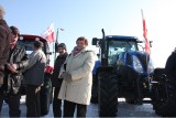 Protest rolników na ulicach Chojnic