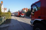 Strażacy ewakuowali żłobek w Gaworzycach. W budynku było czuć gaz