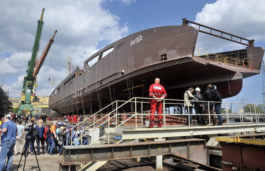 Wodowanie statku w stoczni Remontowa Shipbuilding [ZDJĘCIA]