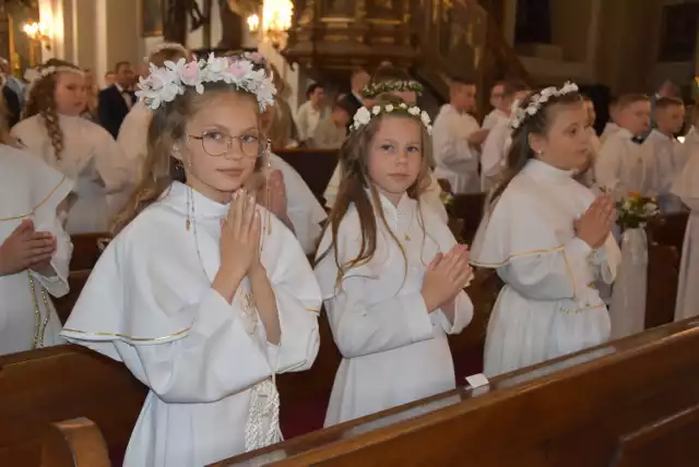 Pierwsza Komunia Święta w parafii pw. św. Jadwigi w Grodzisku Wielkopolskim