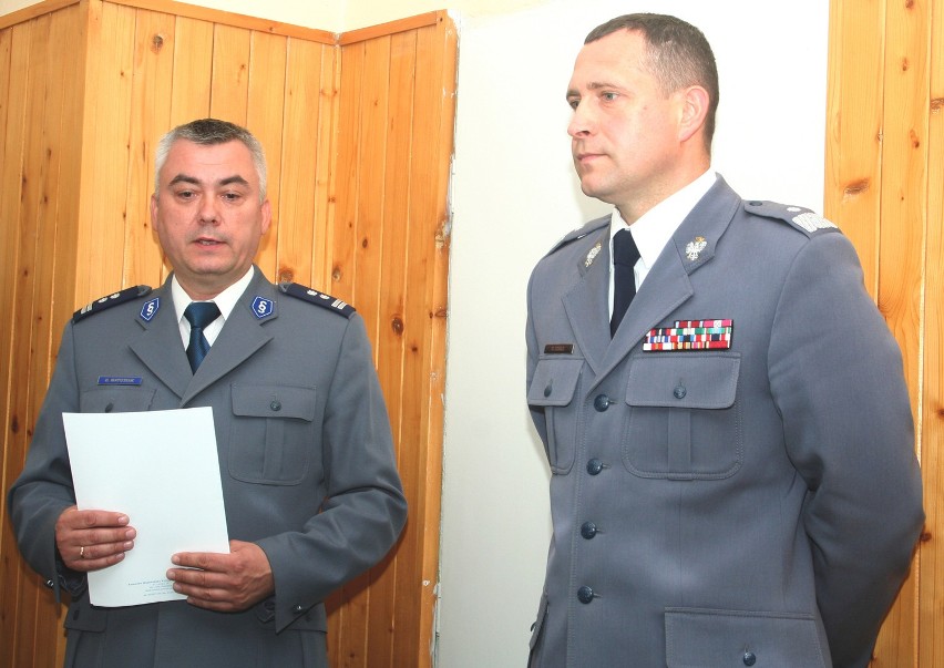 Mł. inspektor Dariusz Matusiak jest od dzisiaj nowym komendantem żorskiej policji