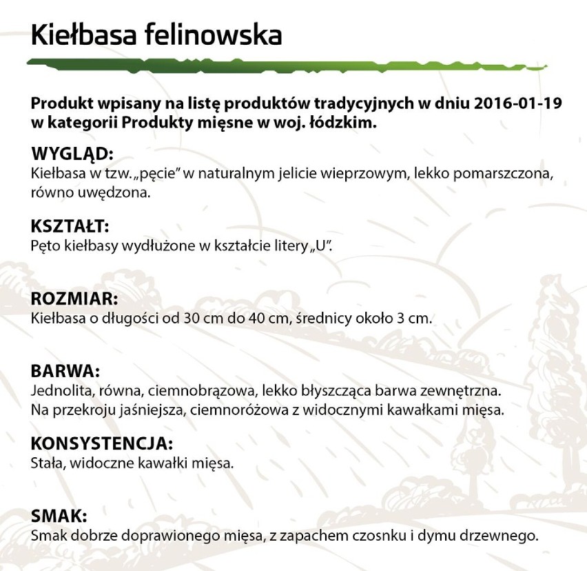 Wyroby z powiatu wieluńskiego wpisane na ministerialną Listę Produktów Tradycyjnych. Rozstrzygnięto konkurs na zdjęcie potrawy ZDJĘCIA